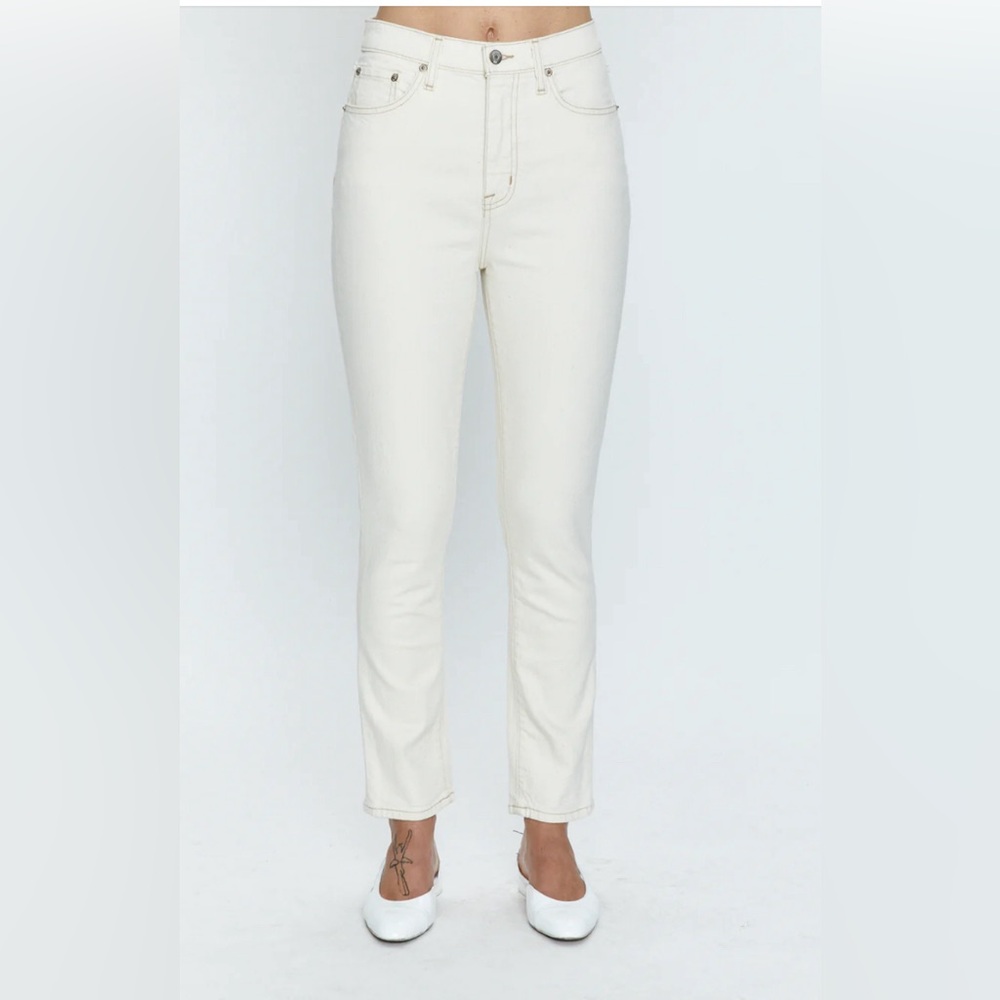 ⭐️⭐️ PISTOLA KATE HIGH RISE SLIM STRAIGHT - EAST SIDE -NWT 30 (10)